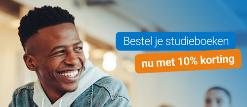 10% korting op heel veel studieboeken